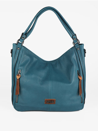 Woman's hobo bag with zip
