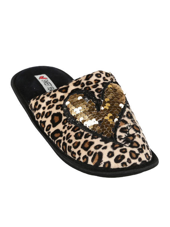Women's animalier slippers