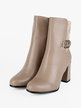 Women's ankle boots with square heel