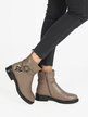 Women's ankle boots with strap