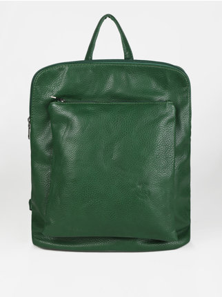 Women's backpack with front pocket
