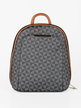 Women's backpack with prints