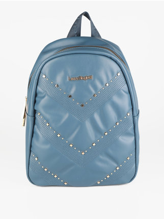 Women's backpack with studs