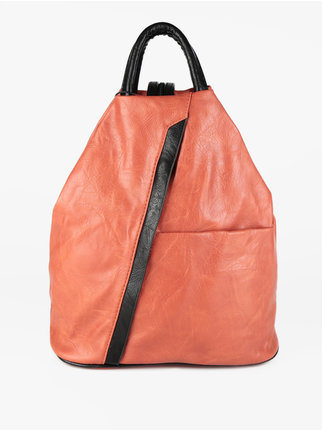 Women's backpack with zip