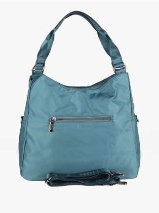 Women's bag in one-color fabric