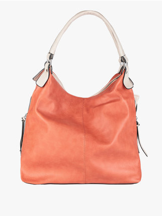 Women's bag with zippers