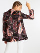 Women's blazer with prints
