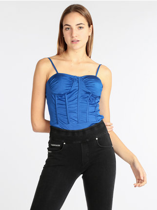 Women's bodysuit with padded cups