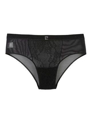 Women's briefs with lace and rhinestones