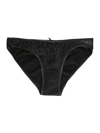Women's briefs with tulle and lace