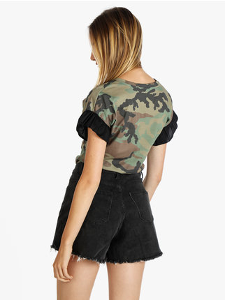 Women's Camouflage Short Sleeve T-Shirt
