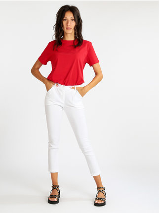 Women's casual stretch trousers