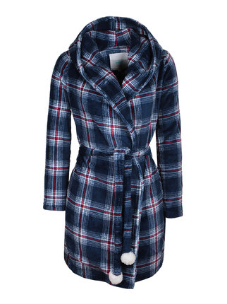 Women's Christmas hooded dressing gown