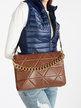 Women's clutch bag with shoulder strap
