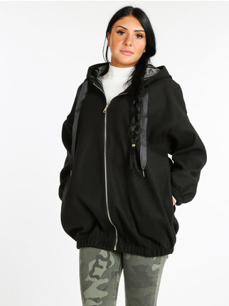 Women's coat with zip