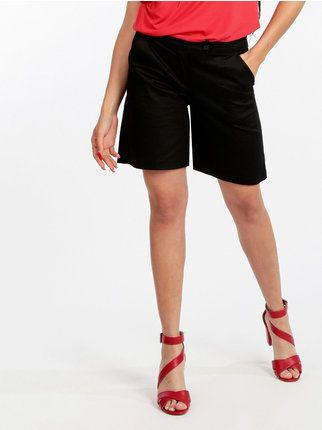 Women's cotton bermuda shorts