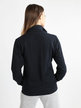 Women's cotton sweatshirt with zip