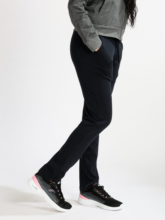 Women's cotton tracksuit trousers