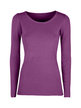 Women's crew-neck knitted sweater