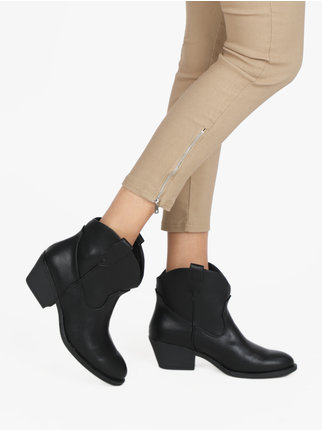 Women's eco-leather ankle boots
