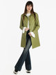 Women's eco-leather coat