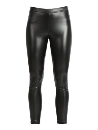 Women's eco-leather leggings