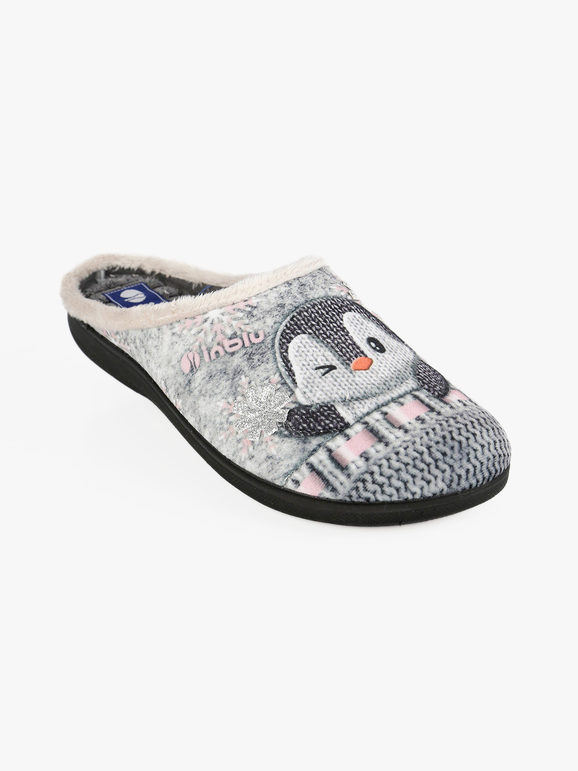 Women's fabric slippers