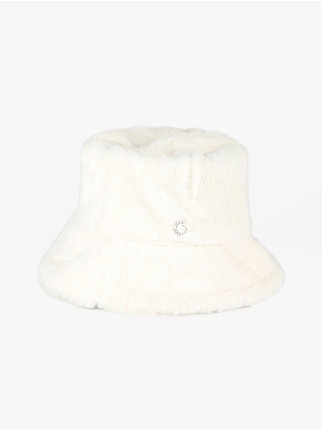 Women's faux fur hat