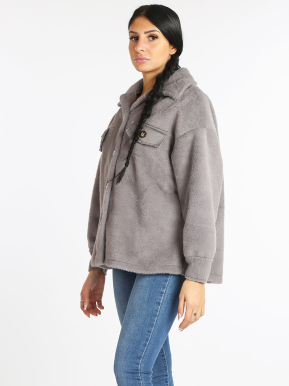 Women's faux fur jacket
