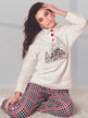 Women's fleece Christmas pajamas