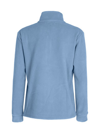 Women's fleece sweatshirt with zip