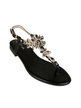 Women's flip-flop jewel sandals