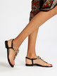 Women's flip-flop jewel sandals