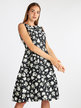 Women's floral sleeveless dress