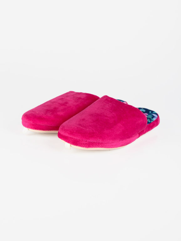 Women's floral slippers