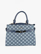 Women's handbag with prints