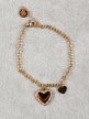 Women's heart bracelet