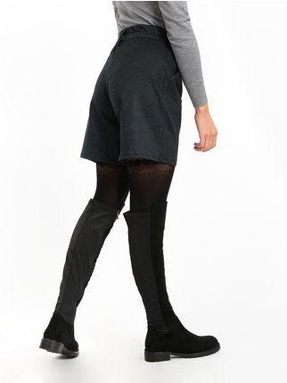 Women's herringbone shorts