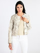 Women's jacket in shaded color jeans