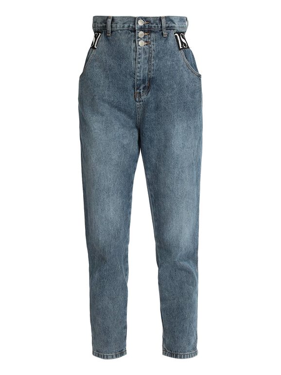 Women's jeans with low crotch