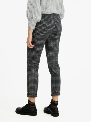 Women's jogger trousers with drawstring