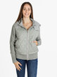 Women's knitted jacket with hood