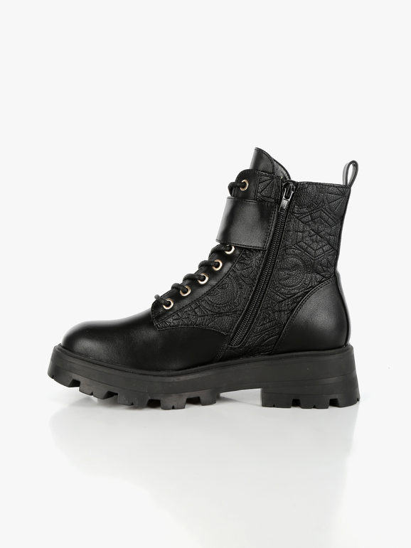 Gattinoni Women's lace-up combat boots: for sale at 69.99€ on