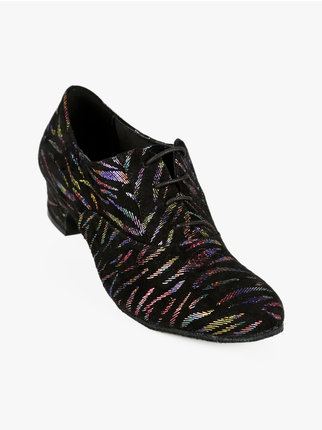 Women's leather dance shoes