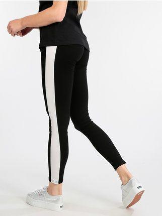 Women's leggings with side stripe