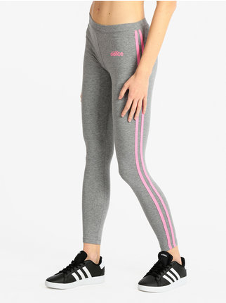 Women's leggings with side stripes