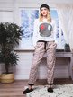 Women's long pajamas in cotton with smile