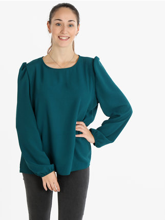 Women's long-sleeved blouse