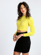 Women's long-sleeved stretch top