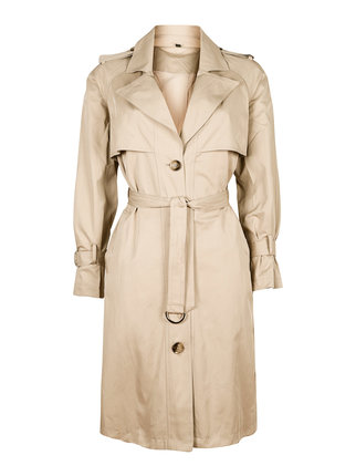 Women's long trench coat